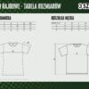 KOSZULKI RAJDOWE tabela rozmiarów